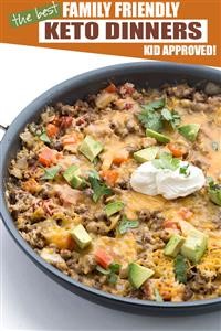 Keto Dinner Recipes for the Whole Family